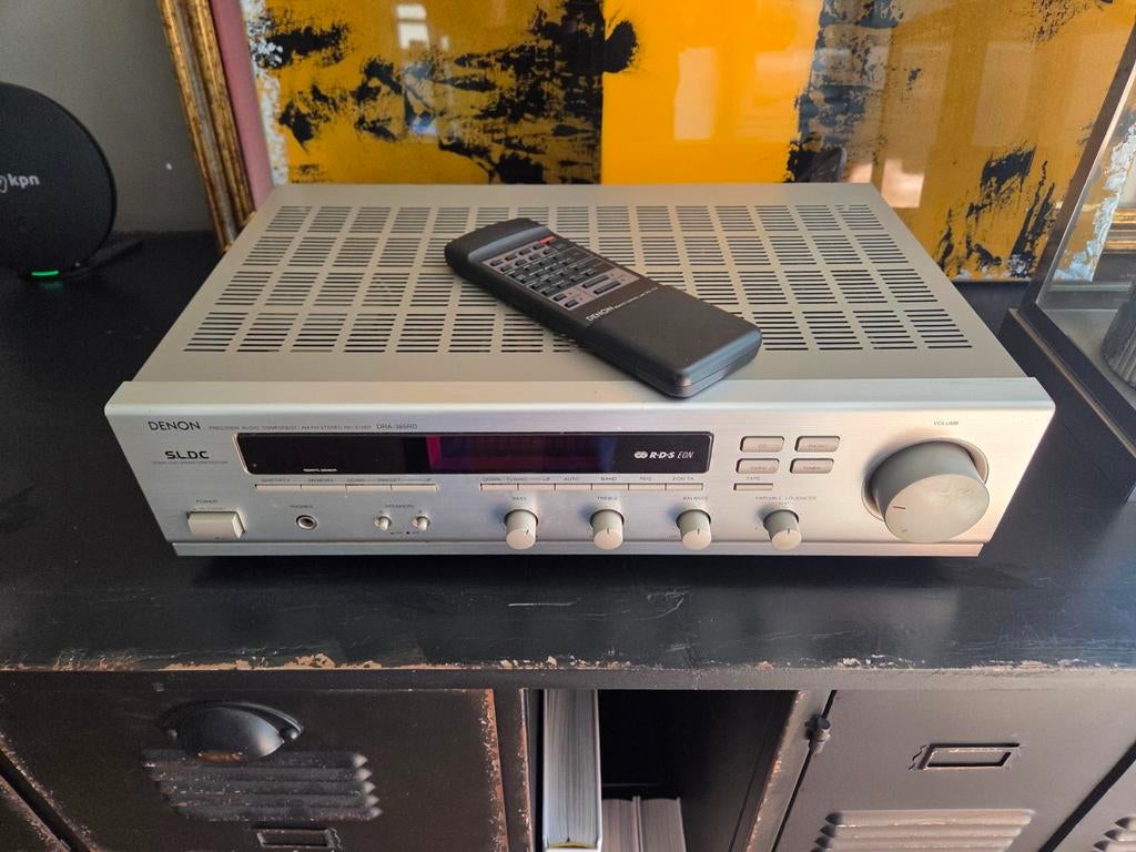 Denon receiver DRA-385RD, Audio, Tv en Foto, Versterkers en Receivers, Gebruikt, Denon, Ophalen of Verzenden, 60 tot 120 watt