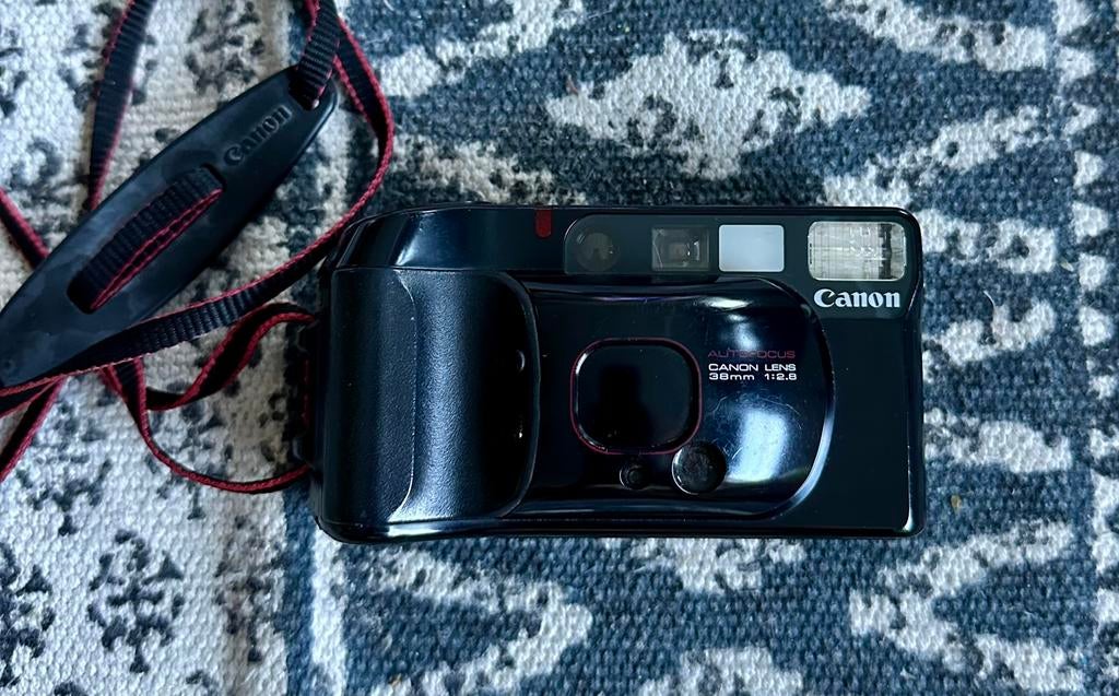 Canon top shot 35mm sure shot autoboy 3 analoge camera, Audio, Tv en Foto, Fotocamera's Analoog, Ophalen of Verzenden