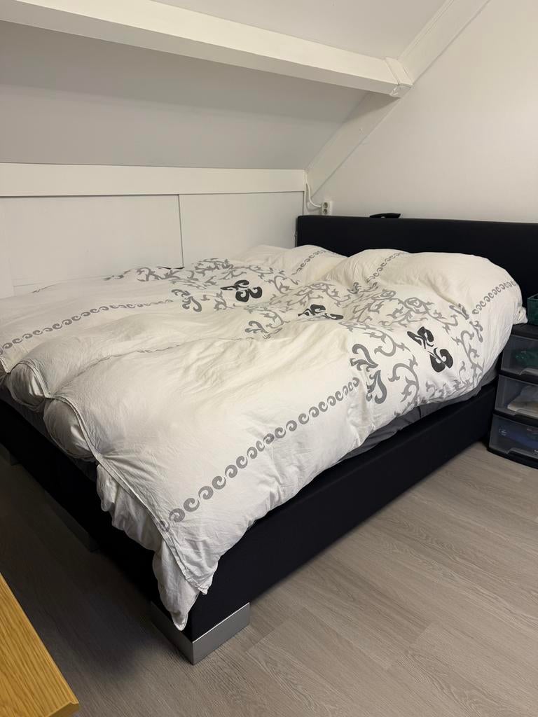 Boxspring 160x200, Ophalen of Verzenden, Tweepersoons, 160 cm