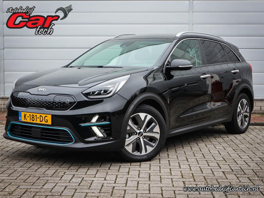 Kia e-Niro ExecutiveLine 64 kWh | Clima | Cruise | Navi | Le, Gebruikt, Zwart, 1712 kg, Zwart