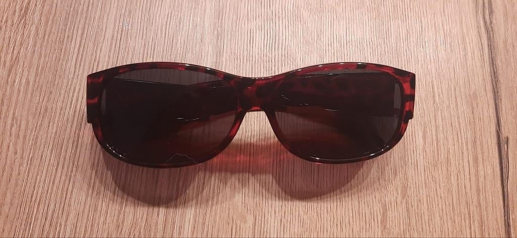 Nieuwe dames overzetzonnebril Siphew Eyewear, Overige merken, Zonnebril, Bruin, Nieuw