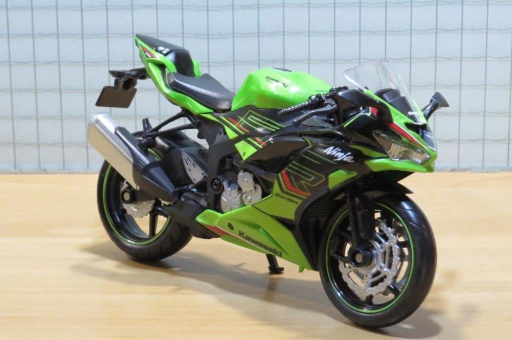 Kawasaki Ninja ZX-6R 636 green/blk 1:12, May Cheong Group France S.A.S., Nieuw, Ophalen of Verzenden, 1:9 t/m 1:12