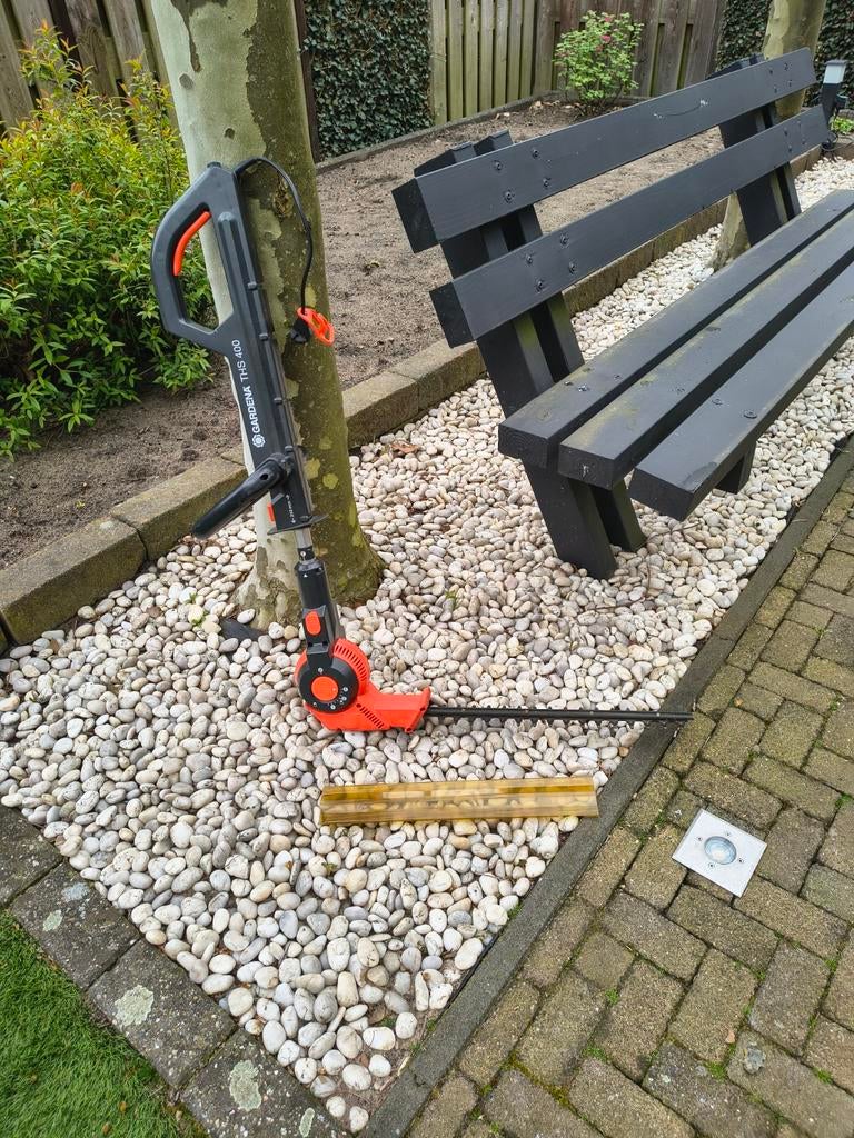 Gardena telescoop heggenschaar, Tuin en Terras, Heggenscharen, Ophalen, Gebruikt, Elektrisch, Gardena