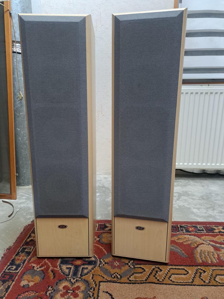 Eltax Symphony 10.3 vloerstaande luidsprekers, Gebruikt, 120 watt of meer, Front, Rear of Stereo speakers, Ophalen