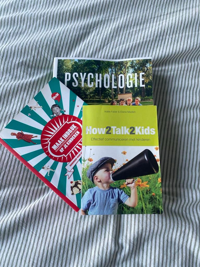 Boekenbundel Psychologie en opvoeding, Boeken, Ophalen of Verzenden, Gelezen, Overige onderwerpen