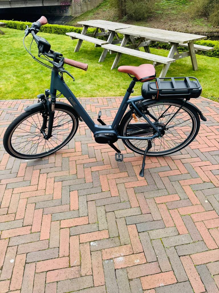 Elektrische fiets Qwic Premium middenmotor, Fietsen en Brommers, Elektrische fietsen, 51 tot 55 cm, Ophalen, Zo goed als nieuw