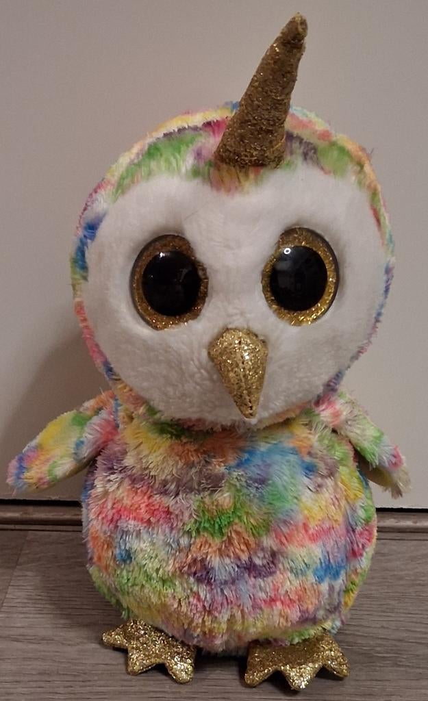 Ty beanie boo uil Enchanted 24 cm, Ophalen of Verzenden