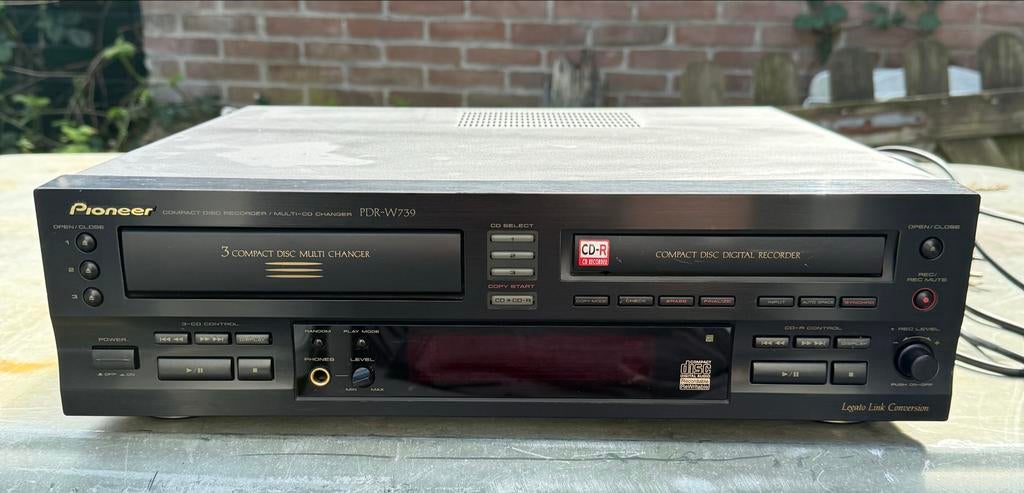 Pioneer PDR-W739 CD recorder, Ophalen of Verzenden, Gebruikt, Pioneer