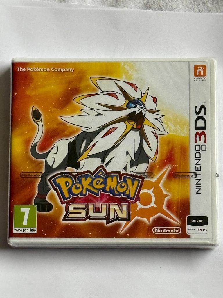 Pokémon Sun - Nieuw in Seal! Meerdere beschikbaar, Spelcomputers en Games, Nintendo, Online, 1 speler, Nieuw