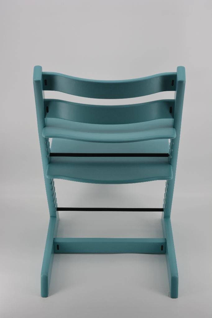 Stokke Tripp Trapp Turquoise – Refurbished model, Verzenden, Zo goed als nieuw, Meegroeistoel, Gordel(s)