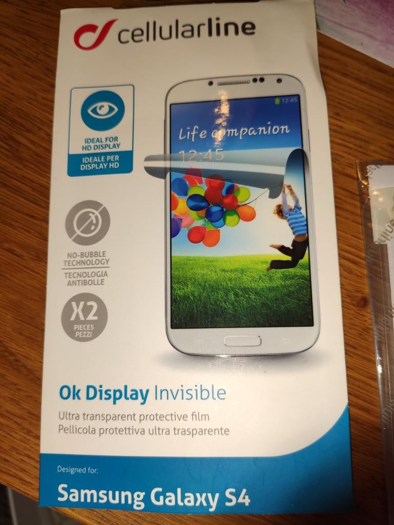 Samsung Galaxy S4 screenprotector, Ophalen of Verzenden, Nieuw, Bescherming, Samsung