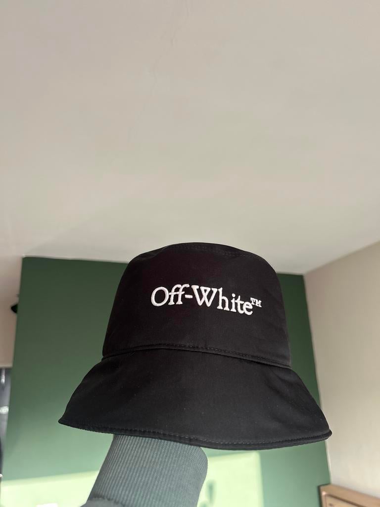 Off-White bucket hat, Ophalen of Verzenden, Gedragen, One size fits all, Hoed
