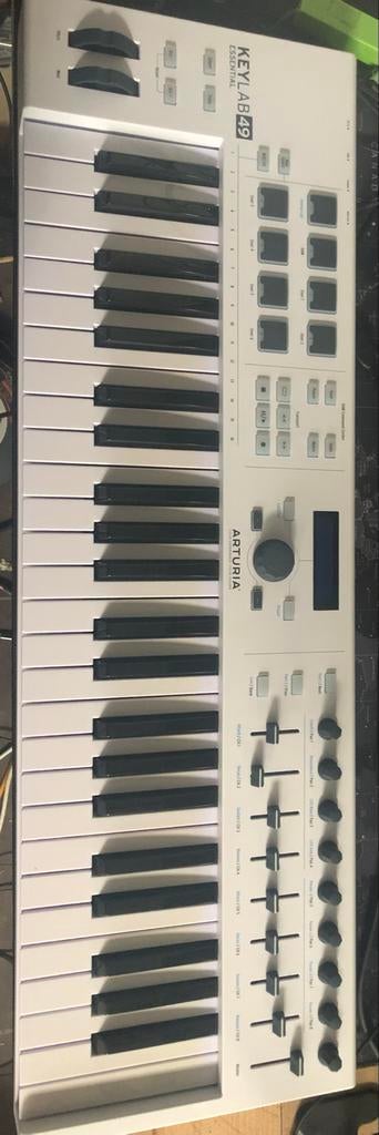 Arturia Keylab 49 Essential MK2 - MIDI Keyboard evt inruil, Muziek en Instrumenten, Gebruikt, Ophalen of Verzenden, Aanslaggevoelig