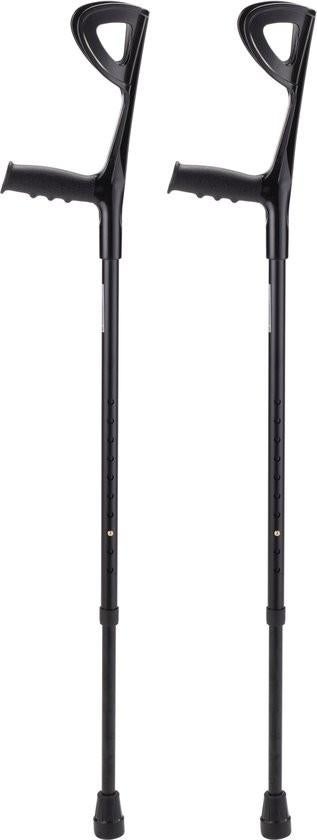 Elleboogkrukken, Ophalen, In hoogte verstelbaar, Zo goed als nieuw