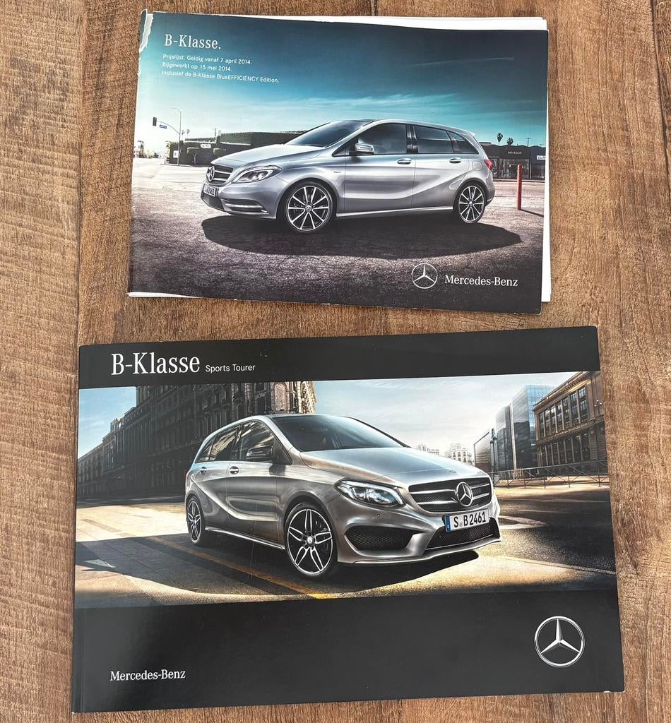 Mercedes B-Klasse brochure vanaf 11-2011 NL, Auto diversen, Ophalen of Verzenden