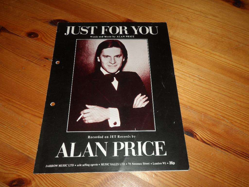 Just for you - alan price, Gebruikt, Gitaar, Ophalen of Verzenden, Artiest of Componist