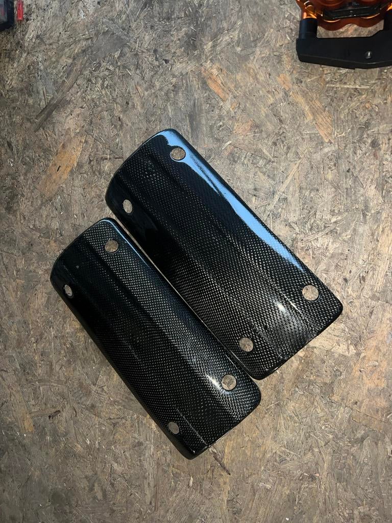 NIEUW carbon hitteschild voor 180cc sm06 uitlaat, Motoren, Tuning en Styling, Ophalen of Verzenden