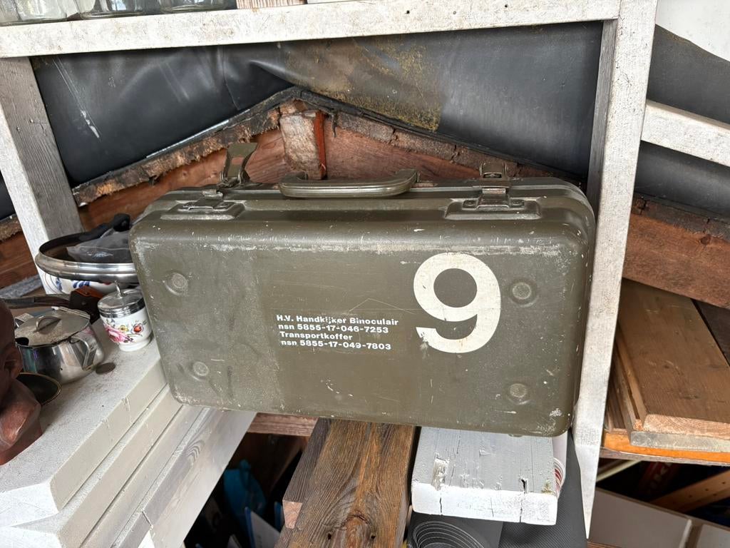 Millitaire koffer, Verzamelen, Militaria | Tweede Wereldoorlog, Ophalen of Verzenden, Nederland