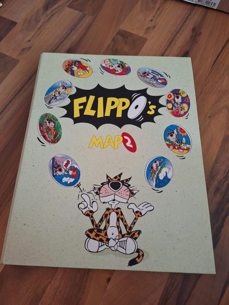 Flippo's map 2 incompleet, Verzamelen, Ophalen of Verzenden, Losse flippo's
