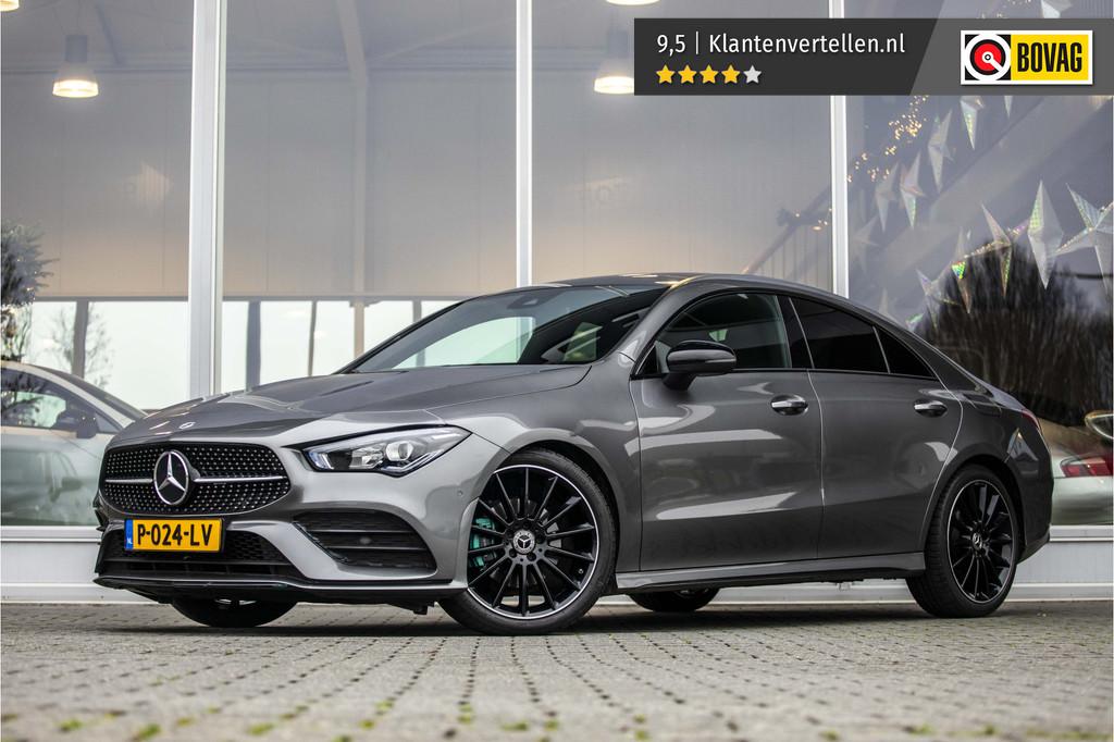 Mercedes-Benz CLA-Klasse 180 AMG Line | Pano | Camera | 19", Auto's, Gebruikt, Euro 6, 4 cilinders, Origineel Nederlands