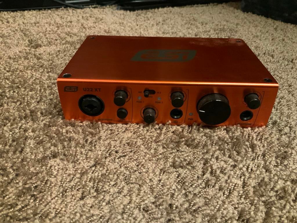 ESI U22 XT USB Audio Interface  (nog nimmer gebruikt), Ophalen of Verzenden, Nieuw