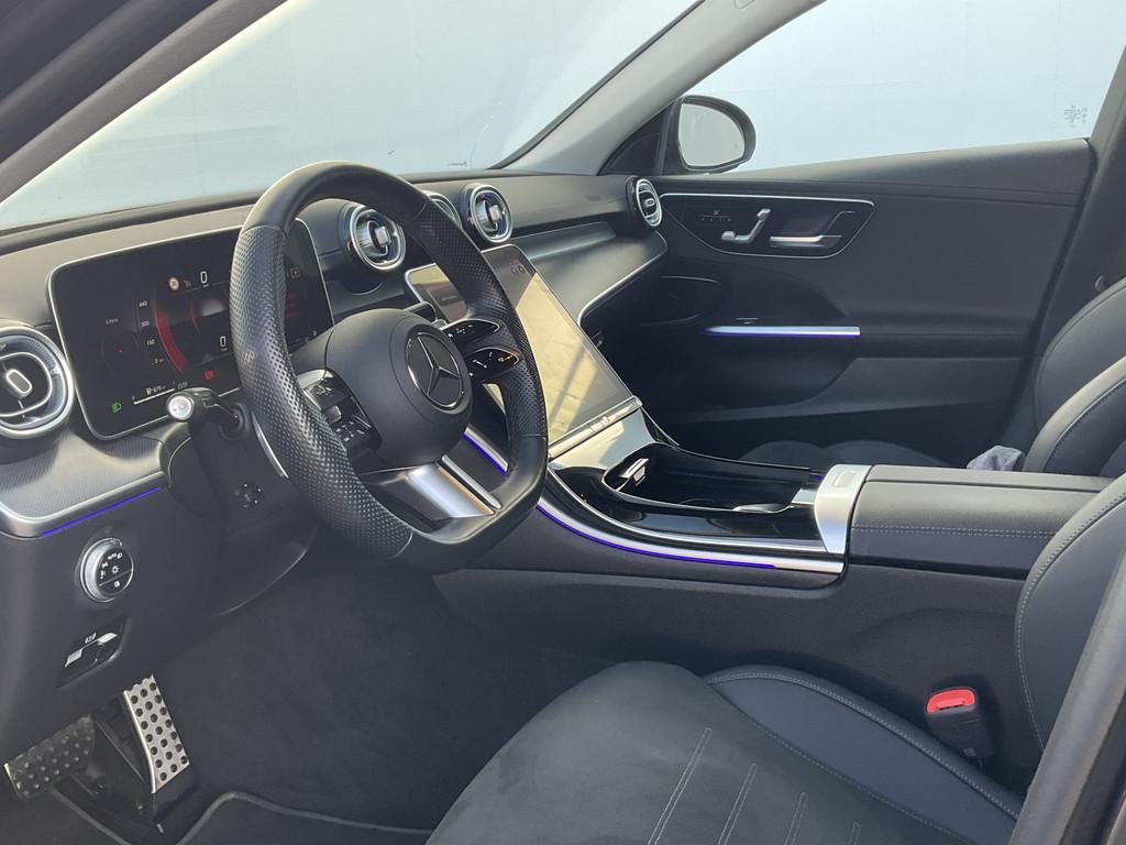 Mercedes-Benz C-Klasse 220 D AMG Line Stoel.electr.Verw Sfee, Auto's, Mercedes-Benz, Automaat, Euro 6, 4 cilinders, Parkeercamera