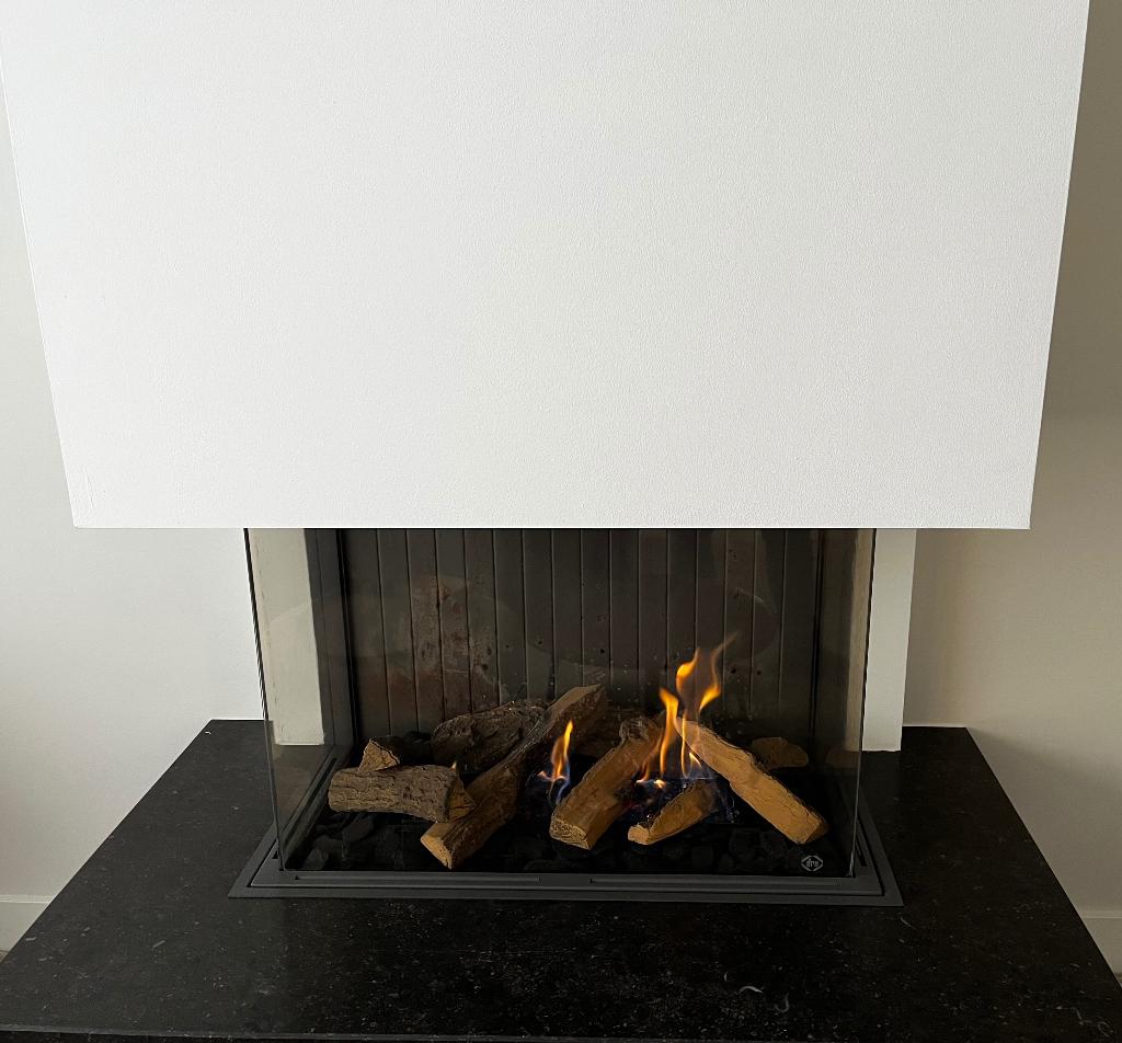 Mooie inbouw gashaard Dru!, Ophalen, Gebruikt, Inbouwhaard, Gashaard