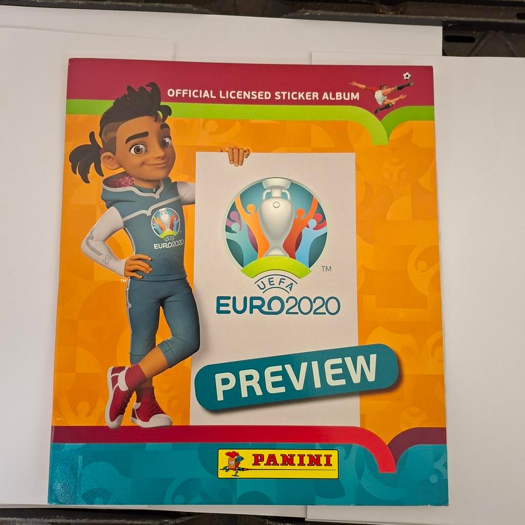 Panini Euro 2020 Preview album., Ophalen of Verzenden, Nieuw, Meerdere stickers