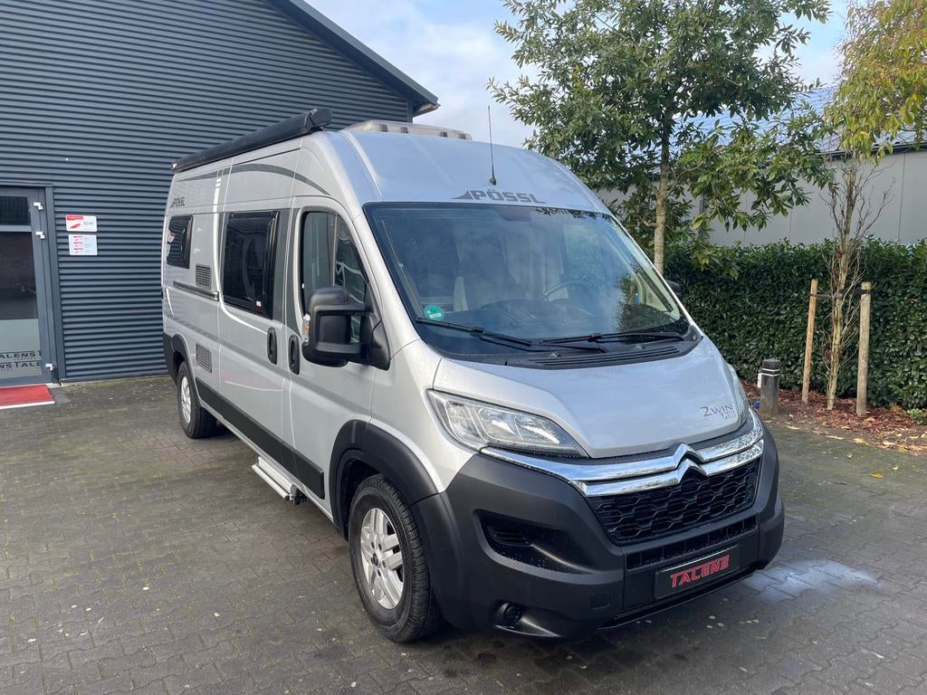 Pössl 2Win 2019 6 meter EURO 6, Caravans en Kamperen, Campers, Ringverwarming, Pössl, Bedrijf, Tot en met 3