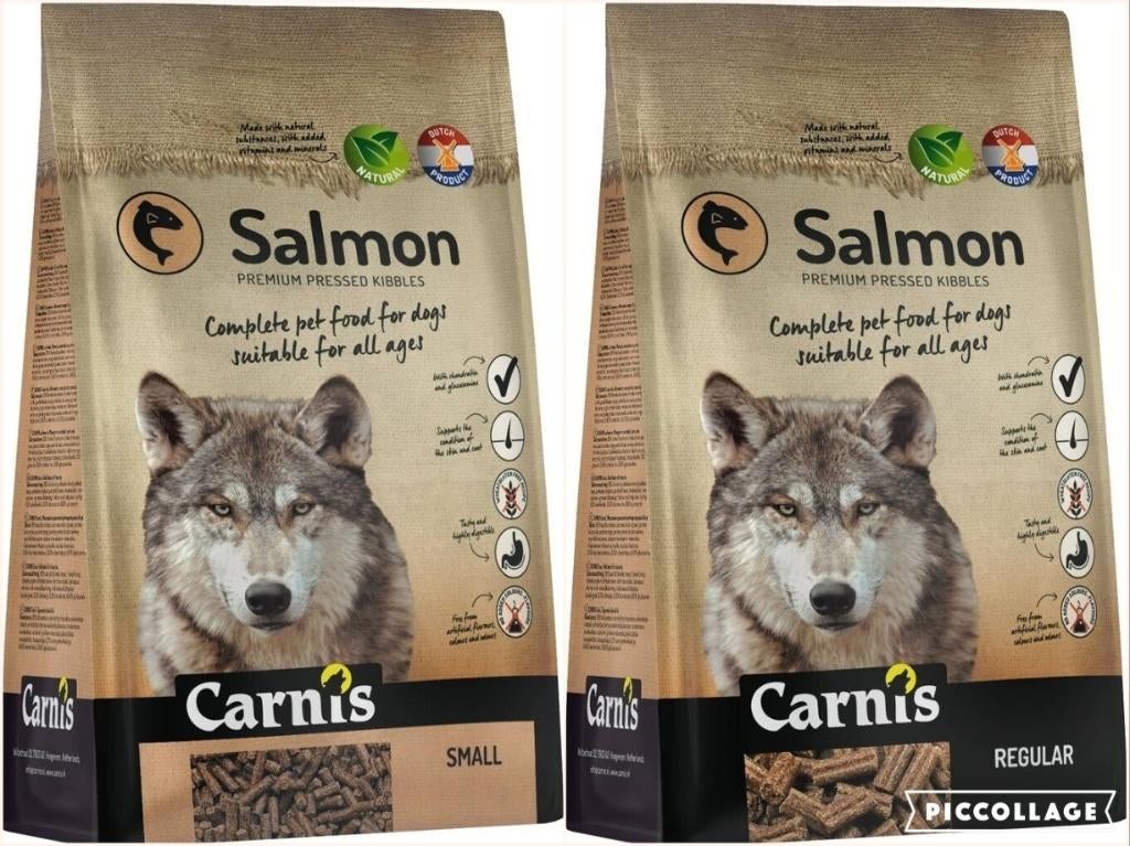 ACTIE Carnis Regular of Small ZALM 2x 12,5 kg €122,00, Ophalen of Verzenden, Hond