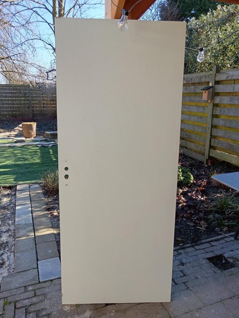 Stompe binnendeur - 201,5x83 cm, Ophalen, Gebruikt, 80 tot 100 cm, Binnendeur