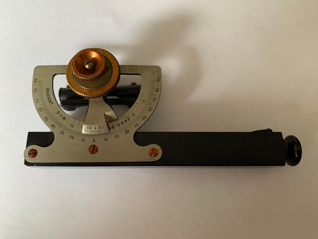 Vintage Dietzgen Abney-waterpas / Clinometer, Ophalen of Verzenden