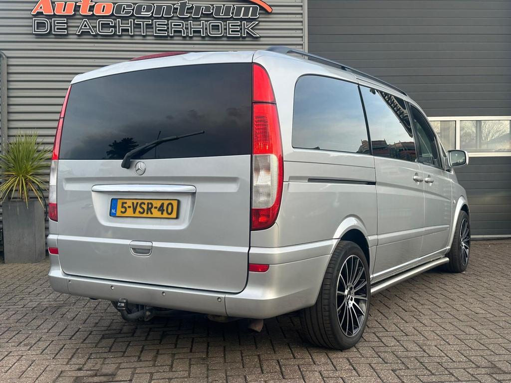 Mercedes-Benz Vito 122 CDI Lang DC Luxe Leer*Dubbele schuifd, Auto's, Automaat, Euro 5, Achterwielaandrijving, Gebruikt