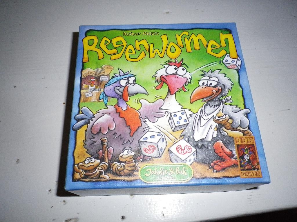 Regenwormen 999 spel, Ophalen of Verzenden, Zo goed als nieuw, 999 Games