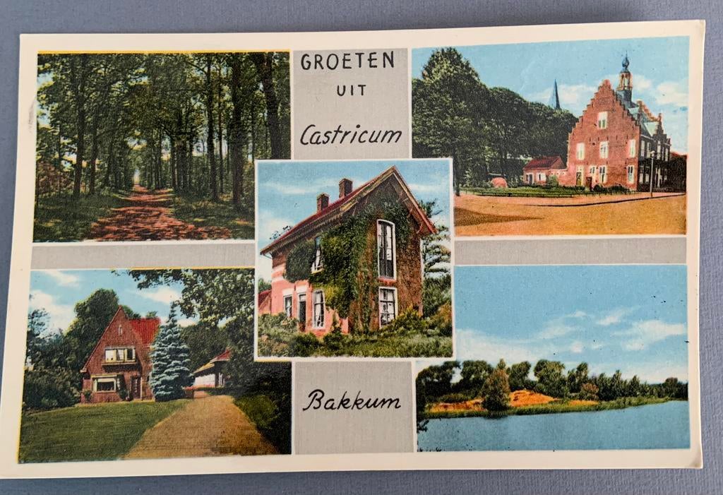 Groeten uit Castricum Bakkum, Verzenden, Gelopen, Noord-Holland
