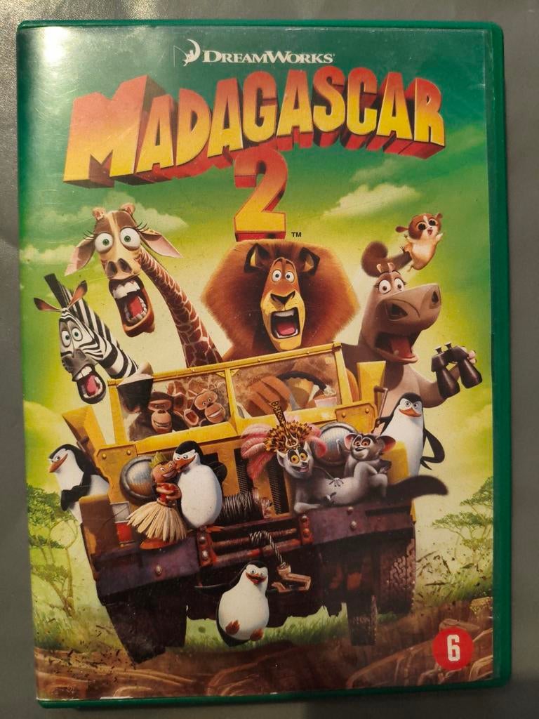 Madagascar 2 DVD, Ophalen of Verzenden