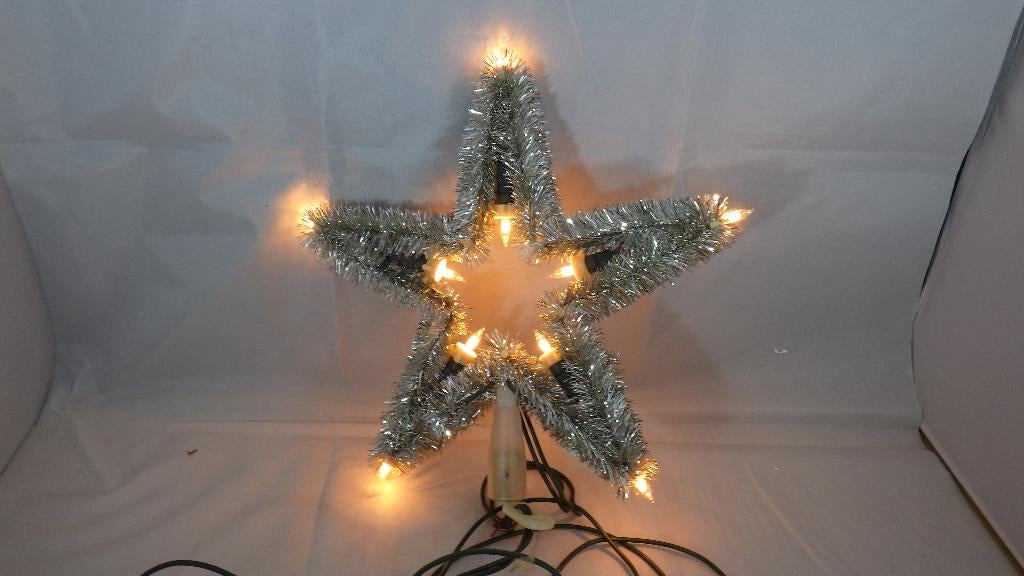 mooie kerstster met lampjes, Ophalen of Verzenden, Gebruikt