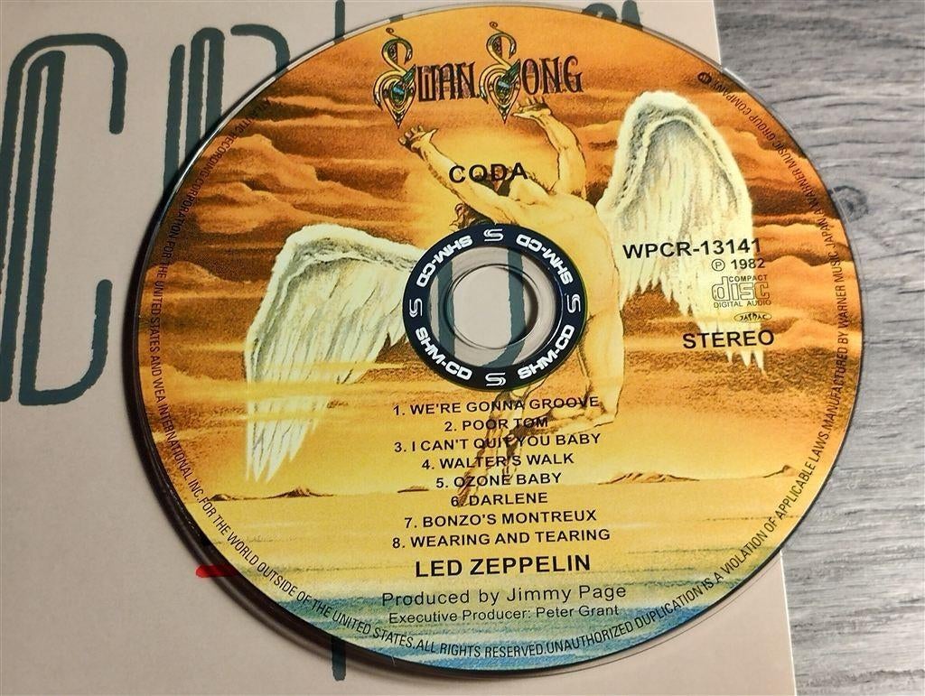 Led Zeppelin - Coda [Digisleeve], Ophalen of Verzenden, Zo goed als nieuw