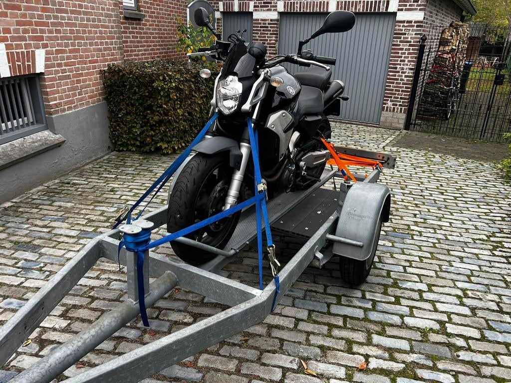 Motortrailer voor 1 motor | €10/dag, Diensten en Vakmensen, Verhuur | Auto en Motor, Aanhangwagen