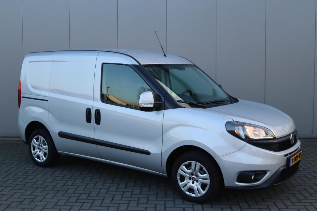 Fiat Doblò Cargo 1.3 MJ L1H1 SX Marge-auto/Trekhaak/Airco/B, Voorwielaandrijving, Stof, Gebruikt, 4 cilinders