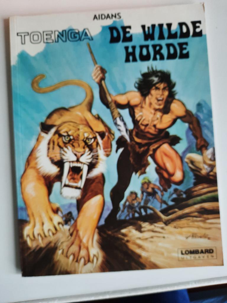 Toenga, de wilde horde, Boeken, Stripboeken, Eén stripboek, Ophalen of Verzenden
