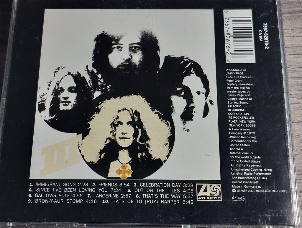 Led Zeppelin - III [Remastered], Ophalen of Verzenden, Zo goed als nieuw