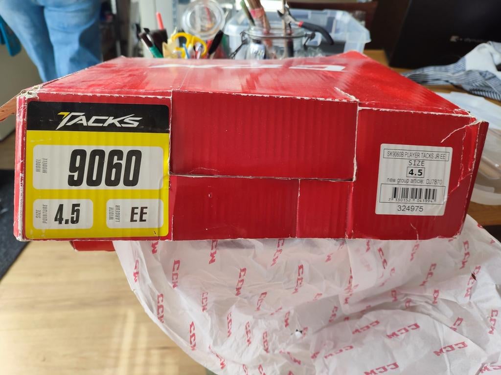 CCM Tacks 9060 Ijshockey Schaatsen Maat 4.5 (38 dus), Ophalen of Verzenden, Gebruikt, Schaatsen