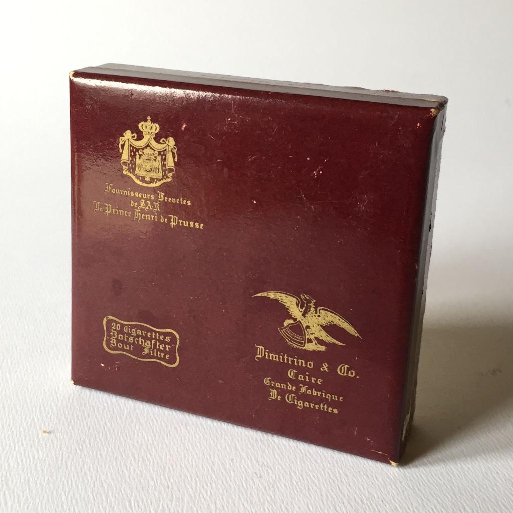 Dimitrino & Co - kartonnen sigarettendoosje, Ophalen of Verzenden, Gebruikt, Verpakking