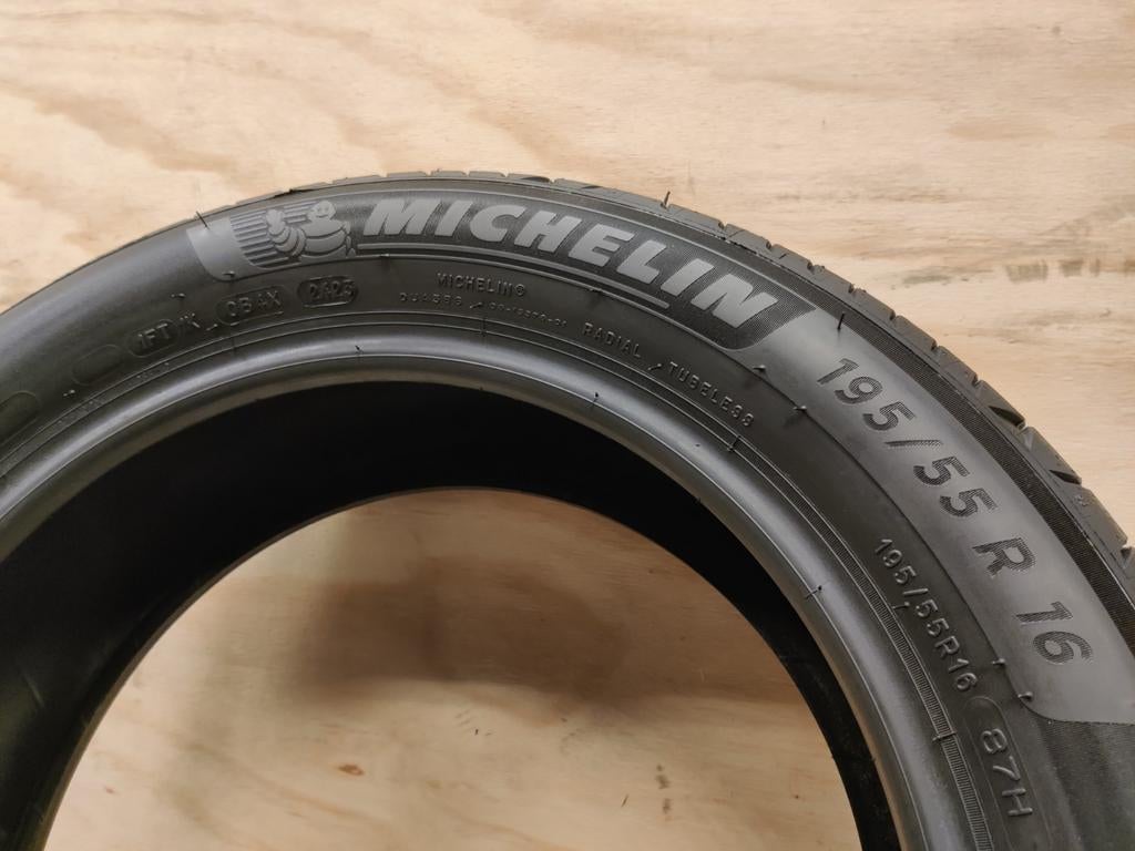 4x 195/55R16 Michelin Primacy 4 Demo/Nieuw Zomerbanden, Auto-onderdelen, Banden en Velgen, Band(en), Zomerbanden, 16 inch, 195 mm