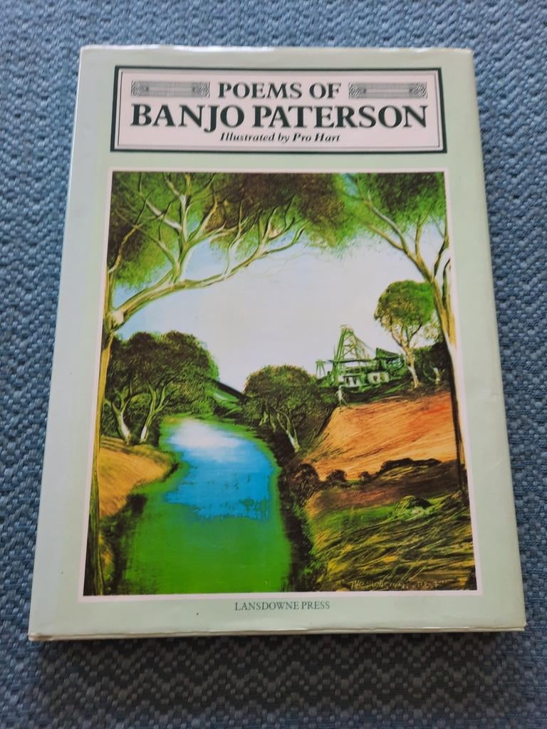 Poems of Banjo Paterson - Hardcover met papieren omslag, Ophalen of Verzenden, Zo goed als nieuw, Banjo Paterson, Eén auteur