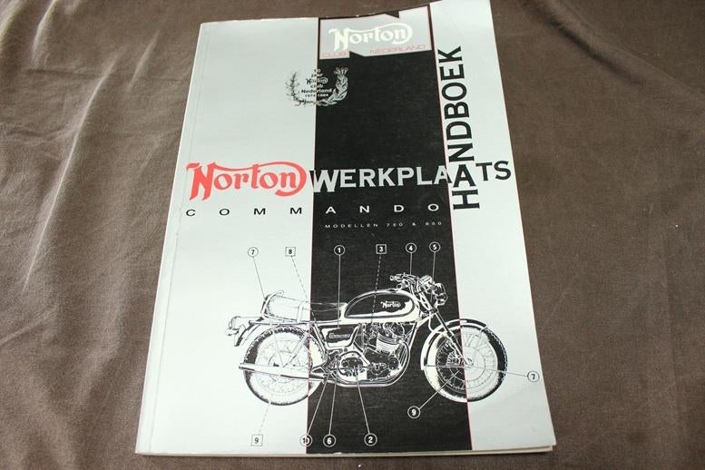 Norton Commando 750 850 vanaf 1970 motorfiets werkplaatsboek, Motoren, Ophalen of Verzenden, Yamaha