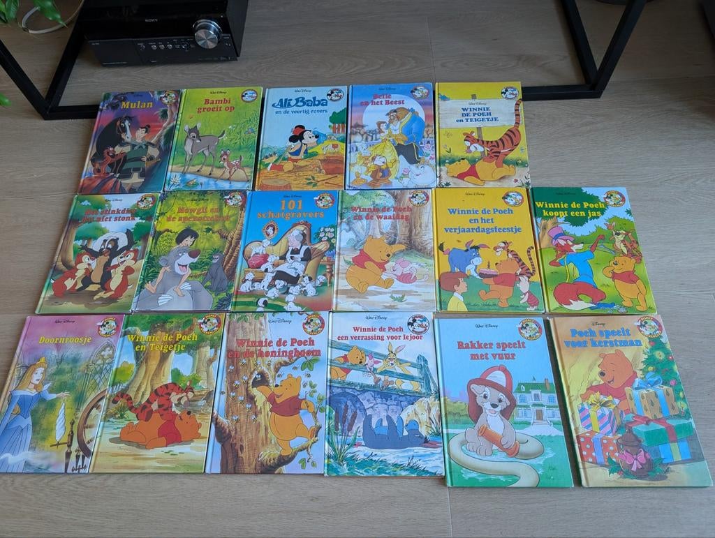 Disney boekenclub boekjes - o.a. Winnie de Poeh, Ophalen of Verzenden, Gelezen, Sprookjes