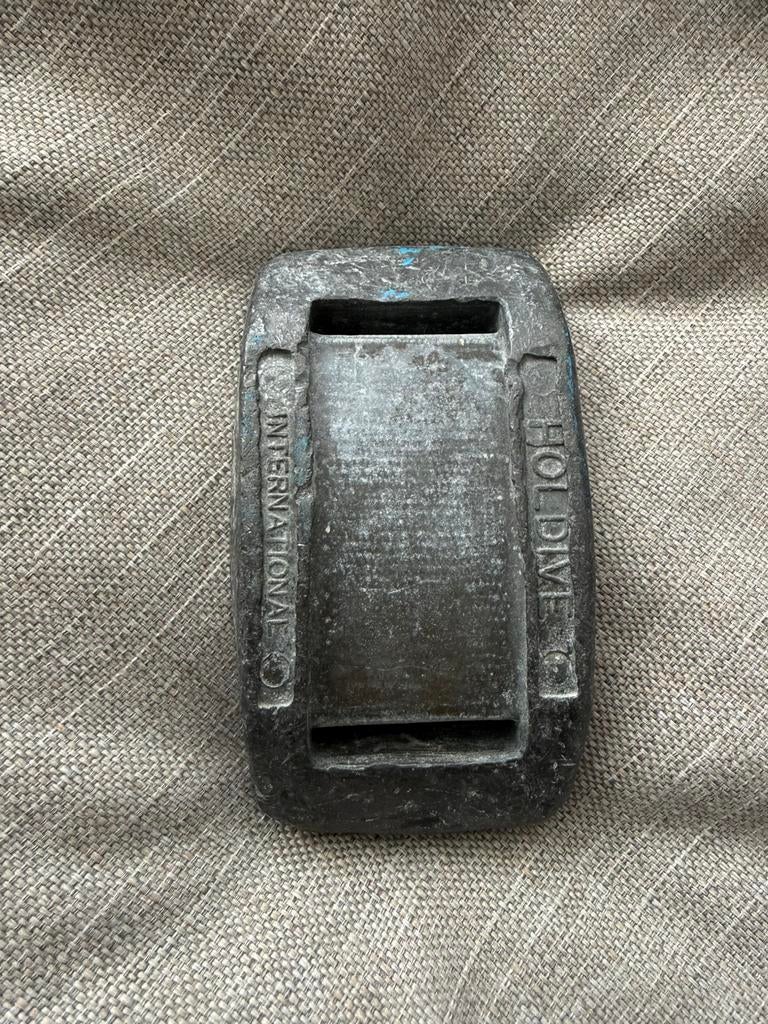 Duiklood freedive lood loodblok 2 kg, Watersport en Boten, Duiken, Ophalen, Zo goed als nieuw, Lood of Loodgordel