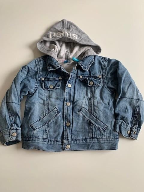 Jeans jasje van Lief, maat 92 (N310), Lief!, Ophalen of Verzenden, Zo goed als nieuw, Jongen
